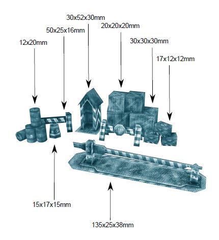 Battle Accessories dimensions